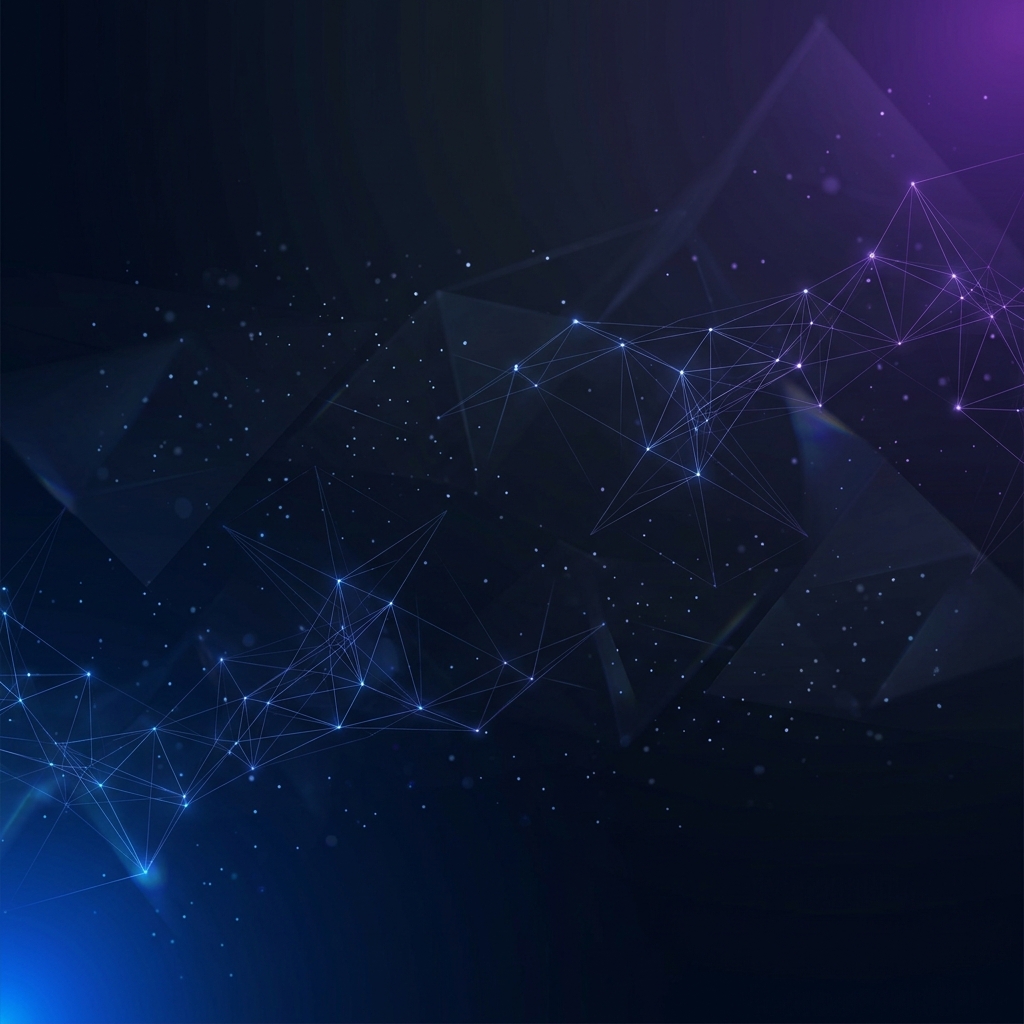 Abstract digital network background